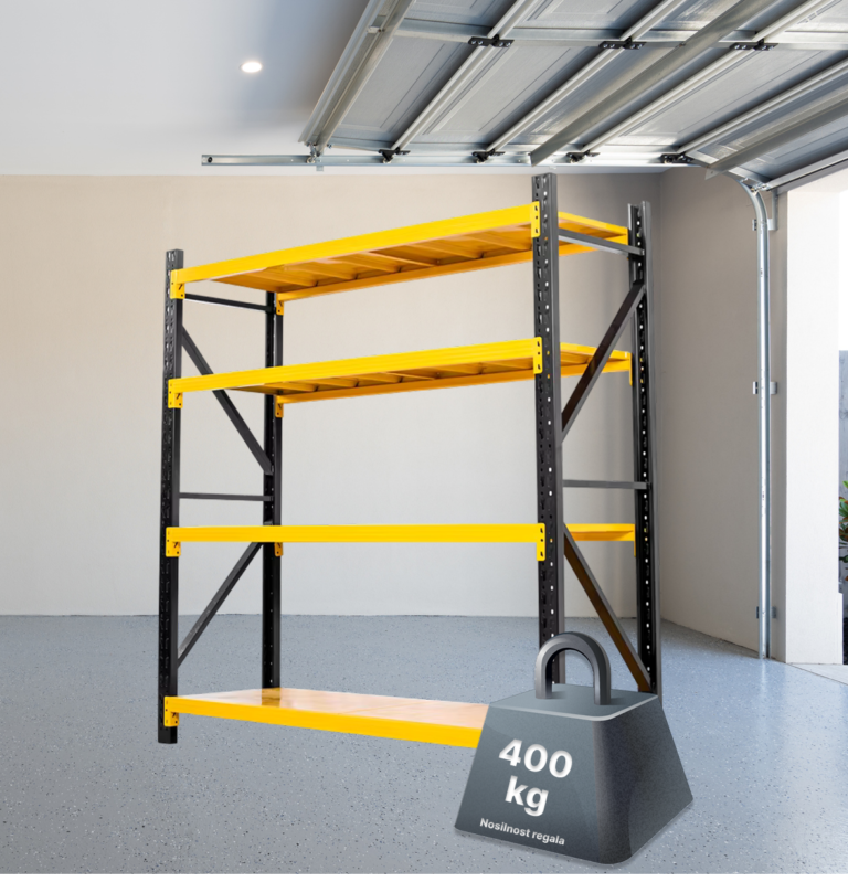 polični regali 400kg