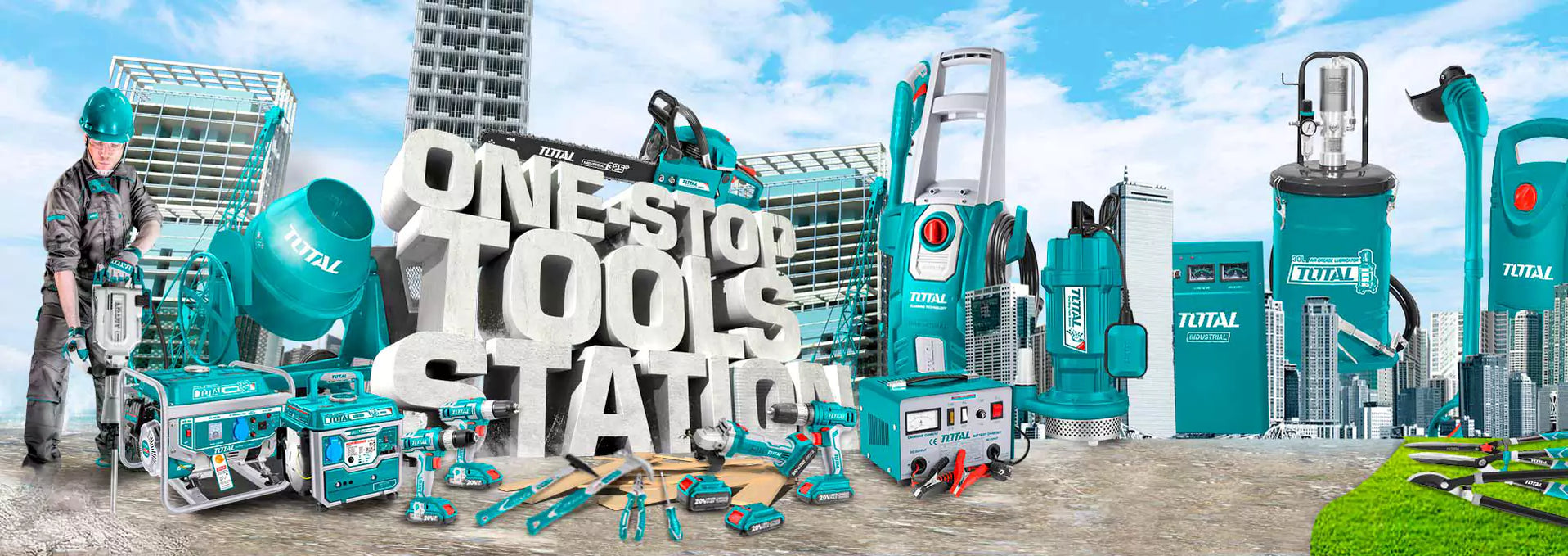 široka ponudba orodja