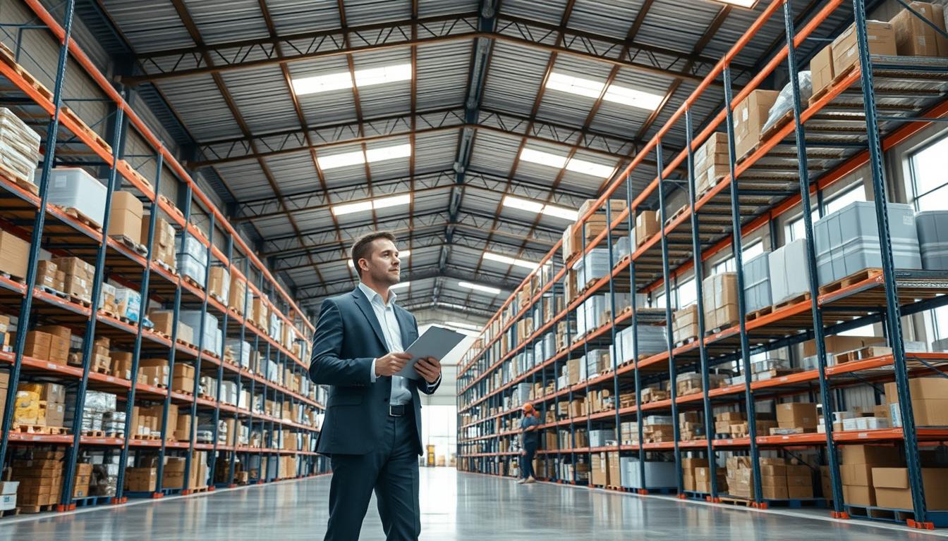 montaža skladiščnih regalov