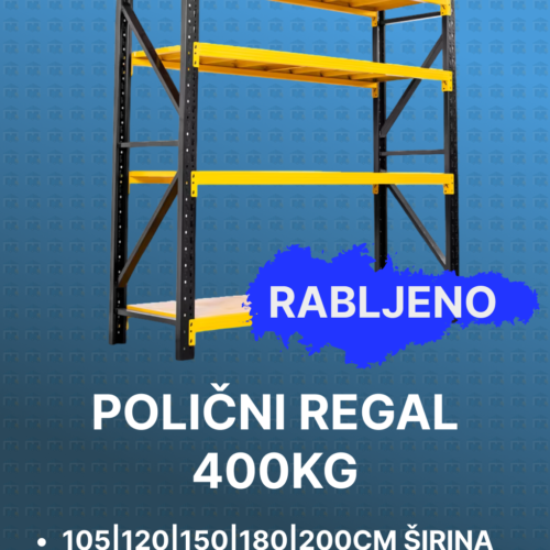 SHELVING_UNIT_400KG_USED_slo Regal za shrambo - Rabljeno