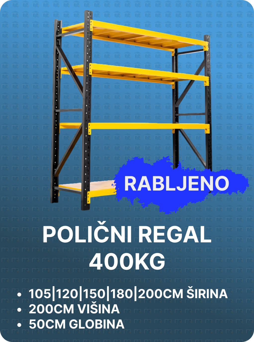 Regal za shrambo – Rabljeno