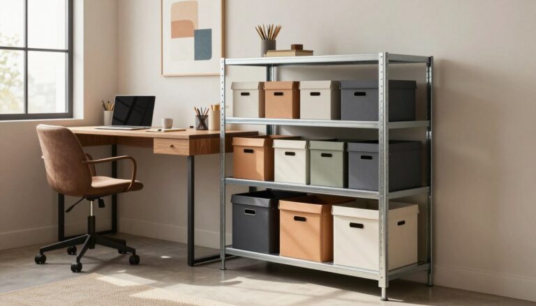 regal za skladišče